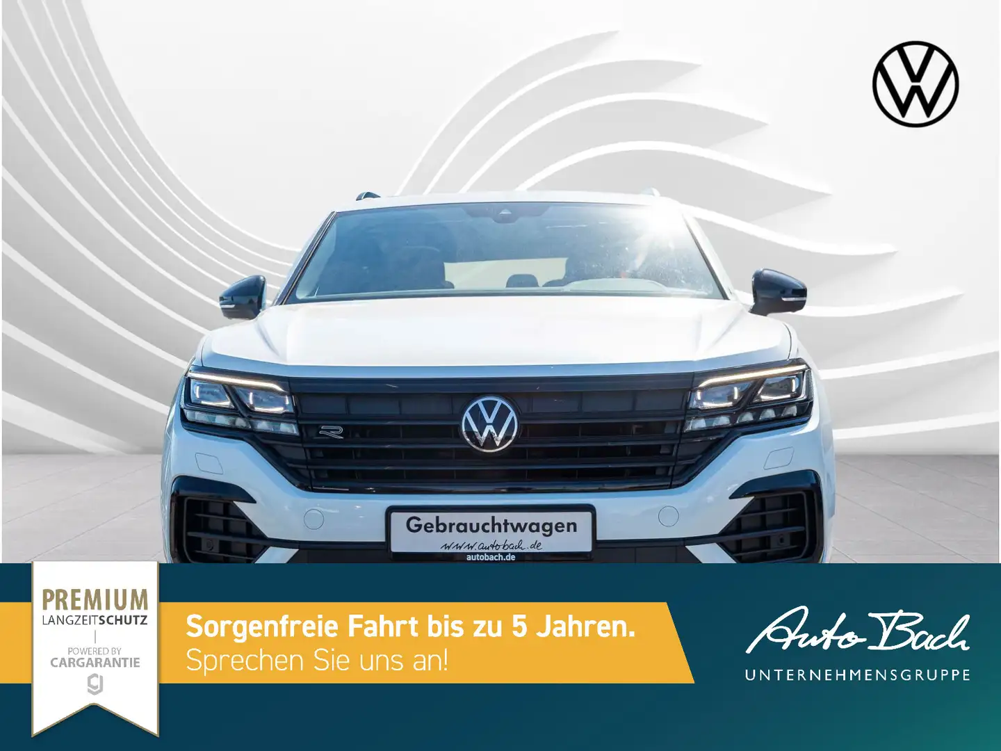 Volkswagen Touareg 3.0 TDI "Elegance" Navi LED Standhzg Pan Bílá - 2