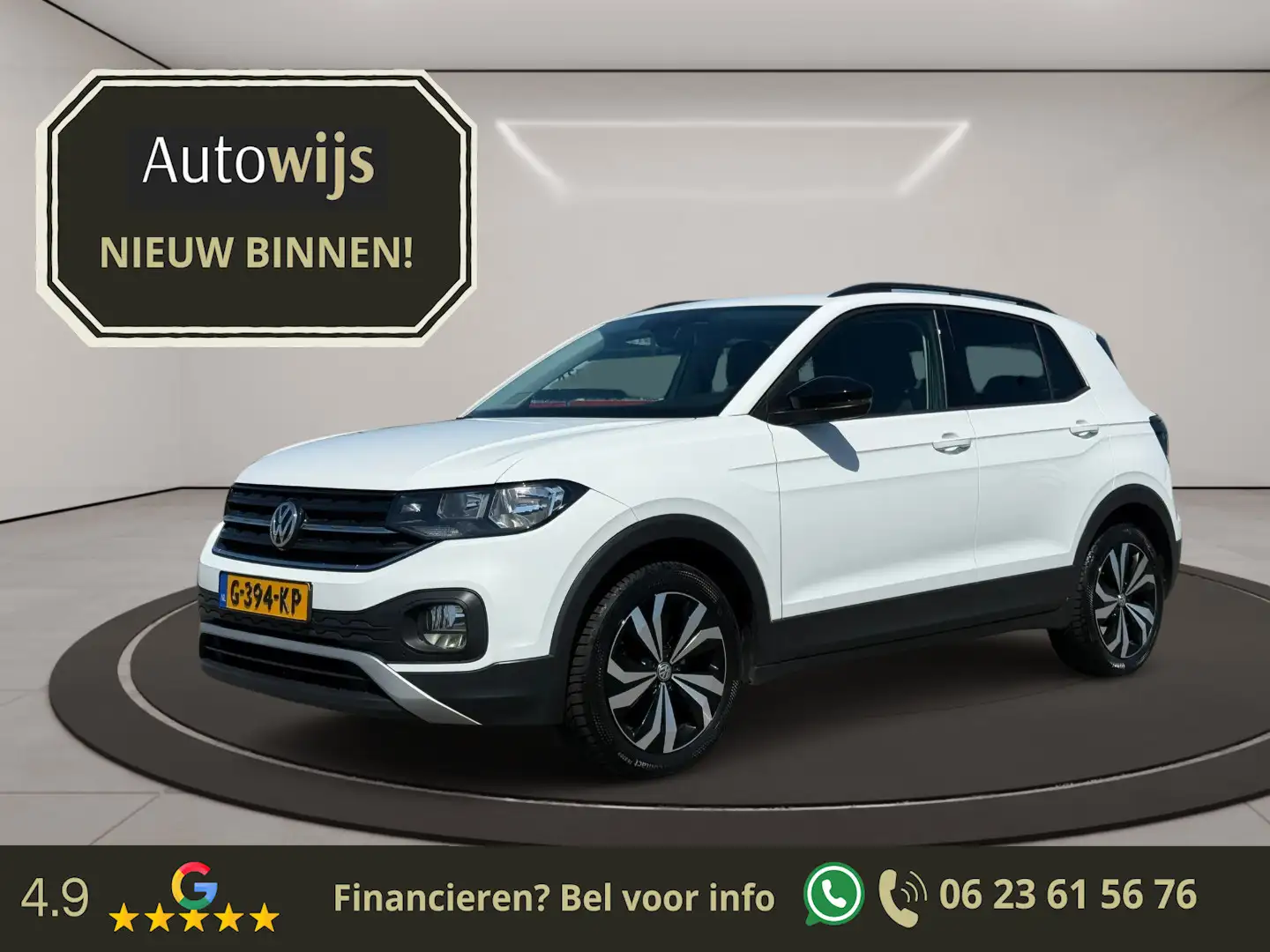 Volkswagen T-Cross 1.0 TSI Life|AUT|Trekhaak|Carplay|ACC|NL AUTO Wit - 1