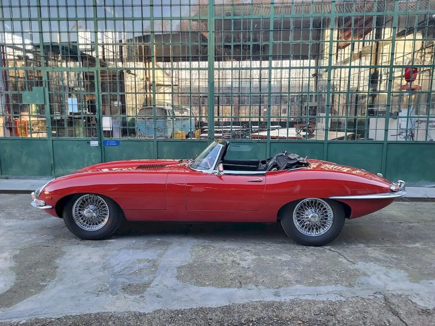 Jaguar E-Type 3.8 L Roadster OTS Series 1 Roşu - 2