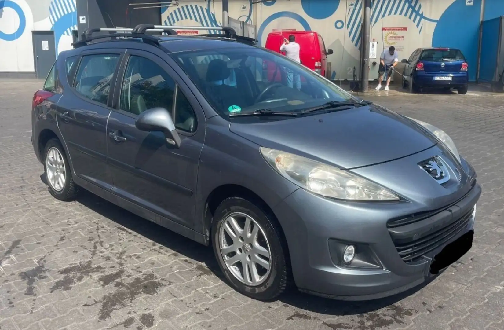 Peugeot 207 SW 1.6 HDi Urban Move Kombi Klima 2010 TÜV NEU Grau - 2