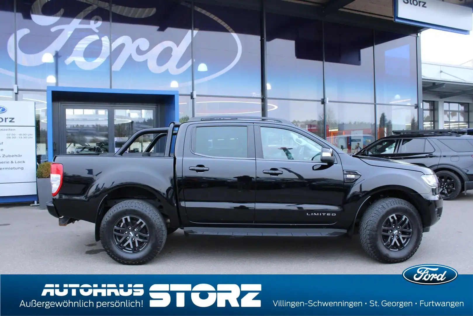 Ford Ranger Limited Doppelkabine 4x4 BLACK EDITION|RAPTOR RÄDE Schwarz - 2