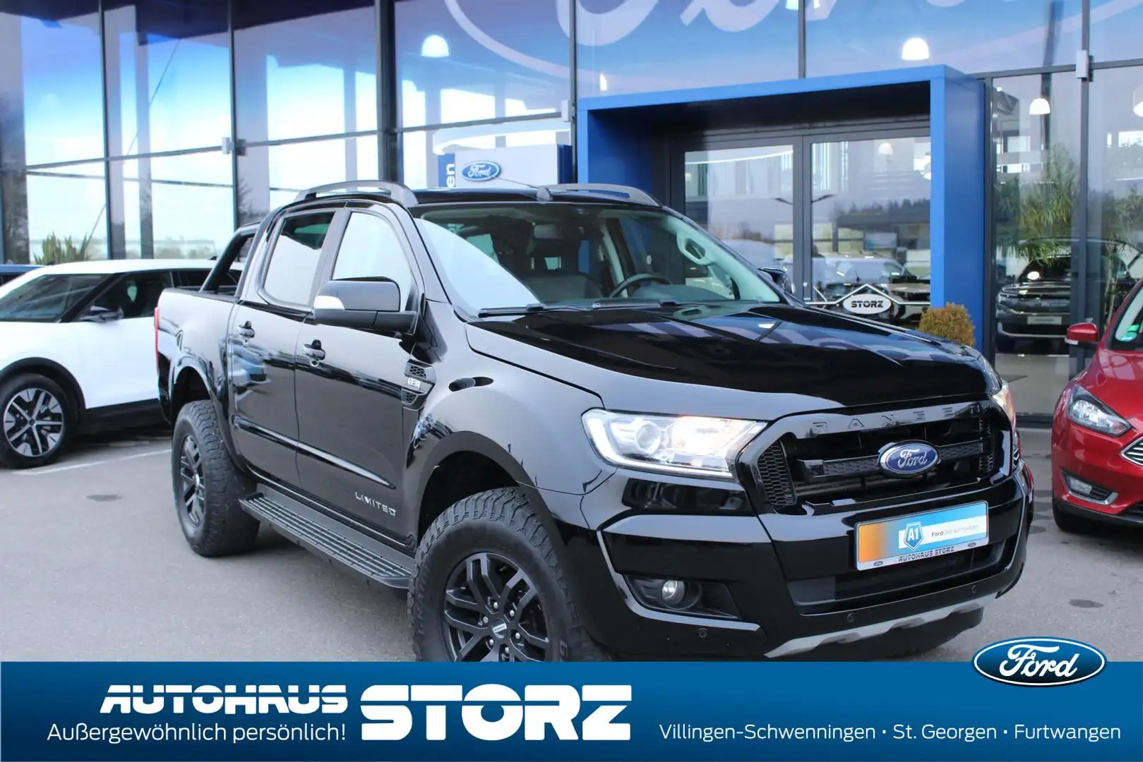 Ford Ranger Limited Doppelkabine 4x4 BLACK EDITION|RAPTOR RÄDE Schwarz - 1