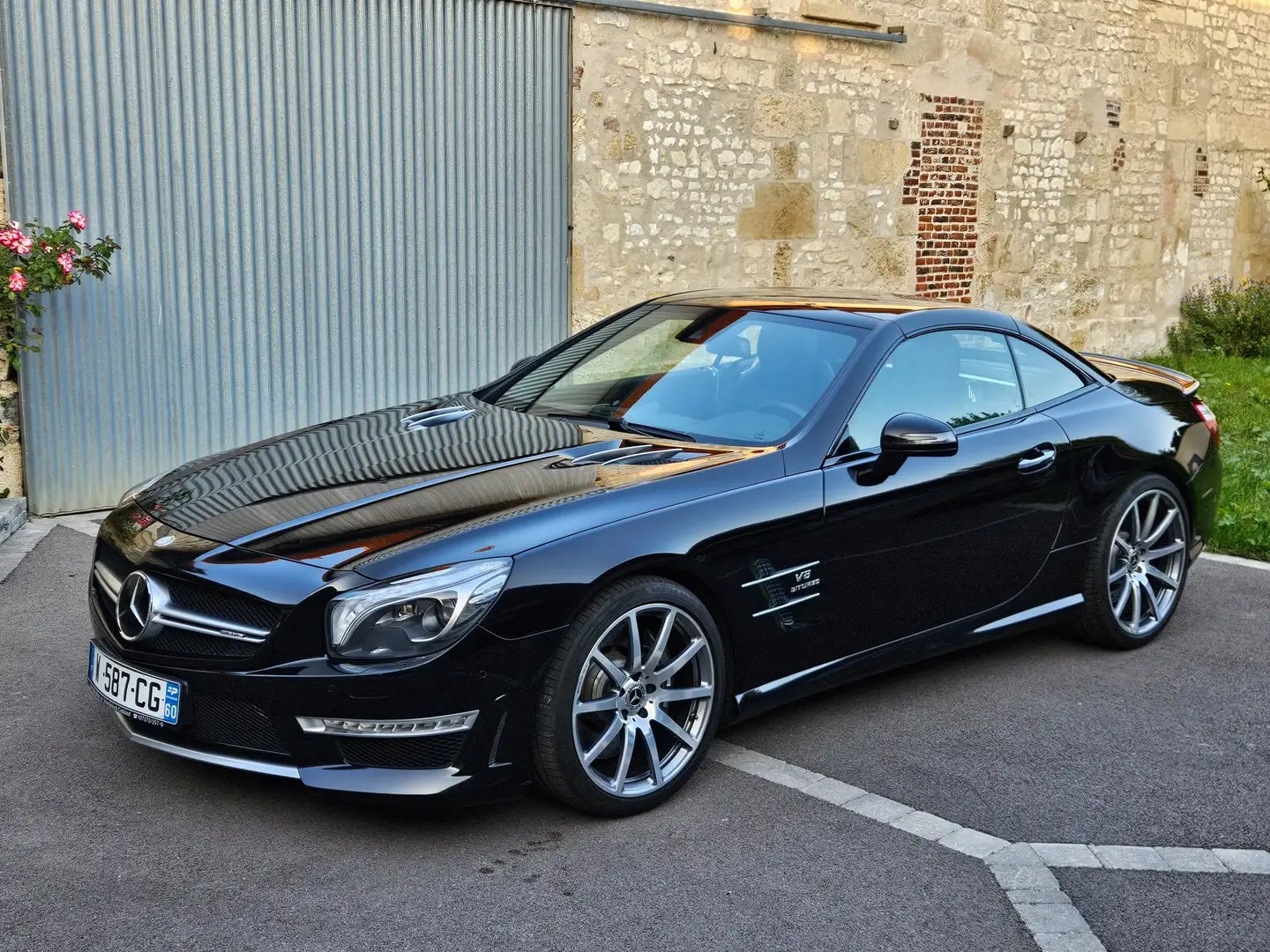 Mercedes-Benz SL 63 AMG SL 63 AMG 537 Parfait état VN 189 K€ en 2013 Nero - 2