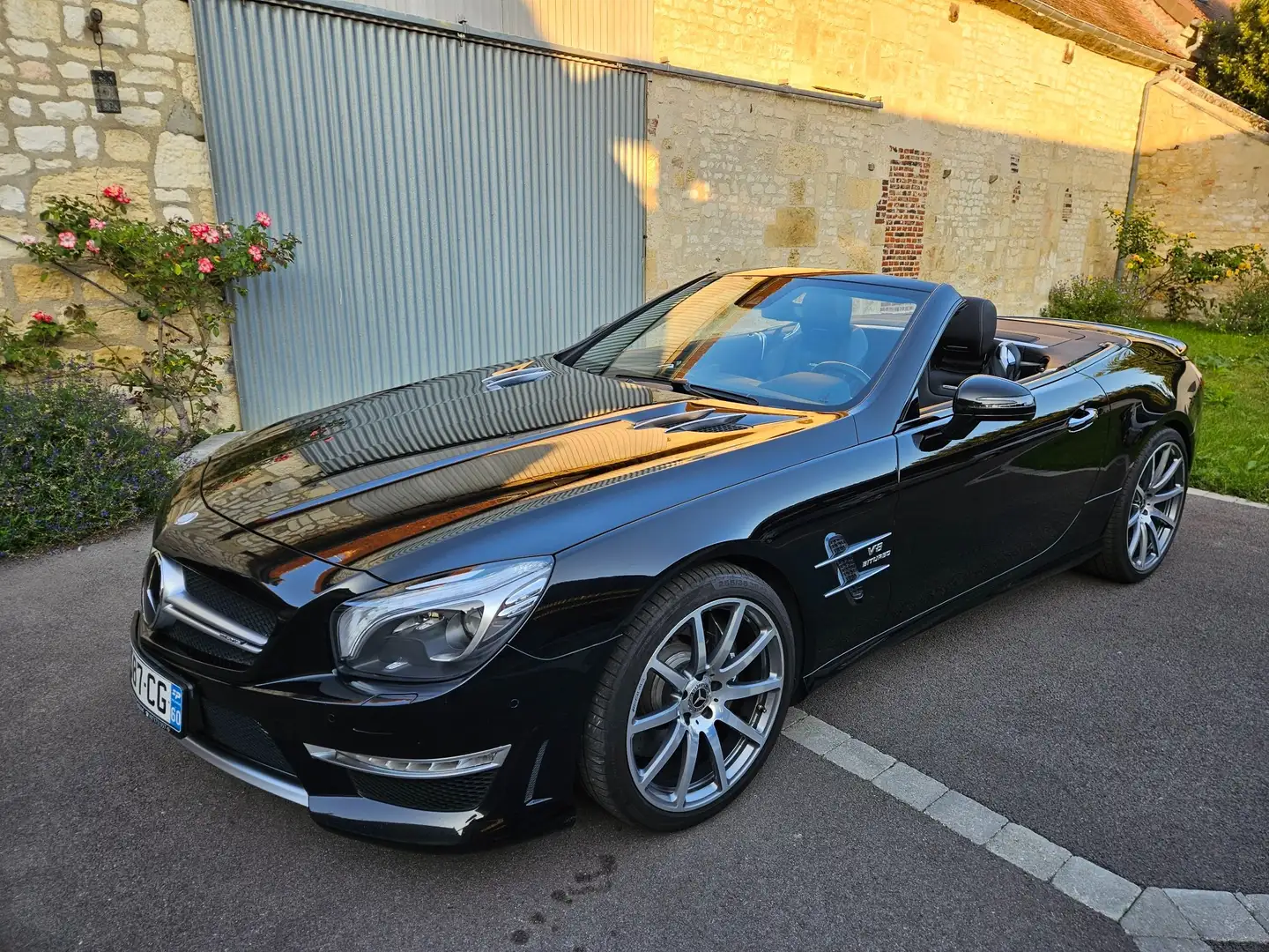 Mercedes-Benz SL 63 AMG SL 63 AMG 537 Parfait état VN 189 K€ en 2013 Nero - 1