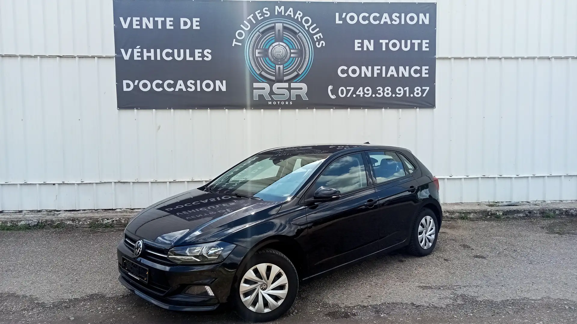 Volkswagen Polo 1.0 TSI 95 S\u0026amp;S BVM5 Lounge Noir - 1