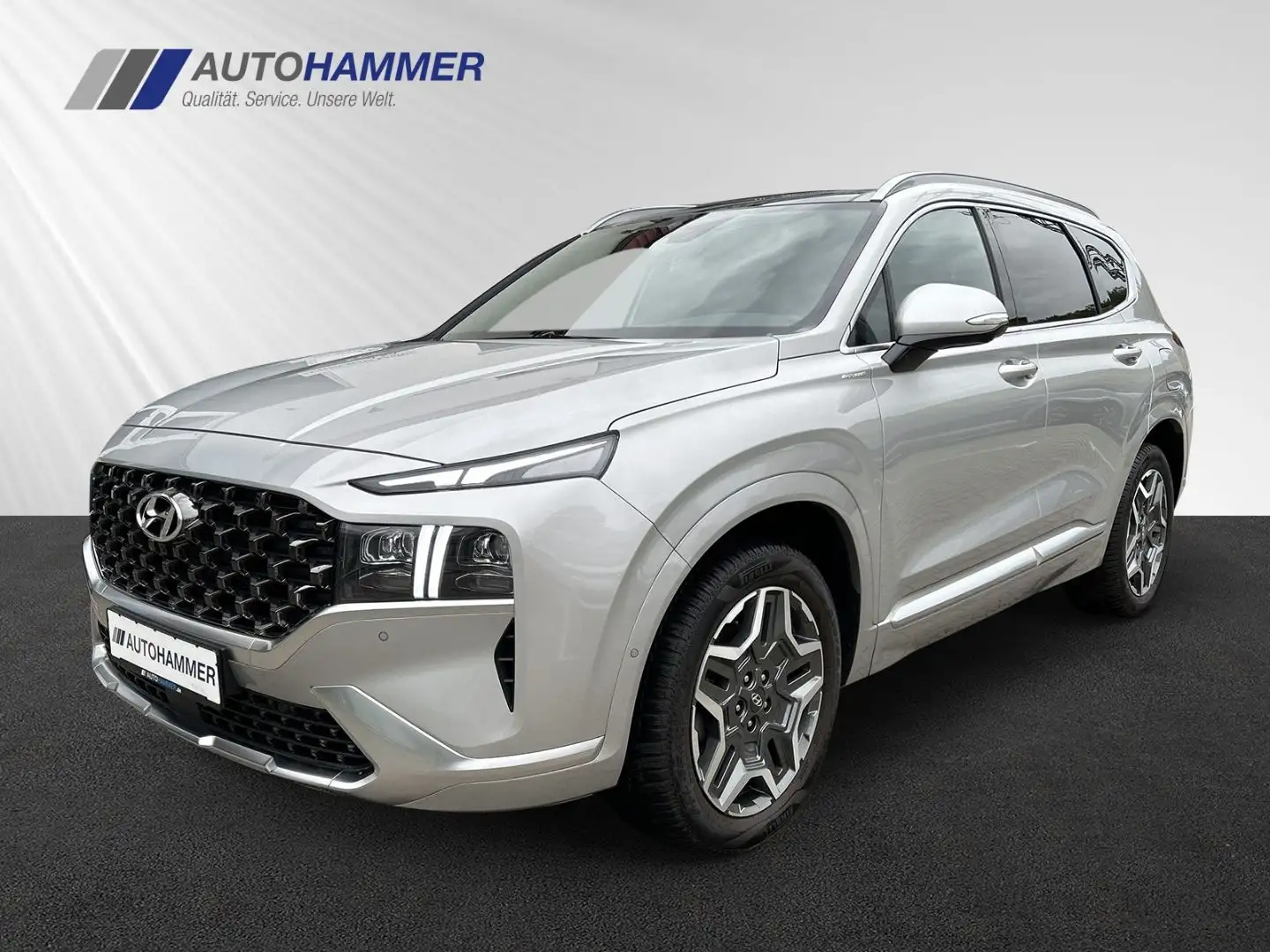 Hyundai SANTA FE Plug-In Hybrid 4WD SIGNATURE Nappa elSD Silber - 1