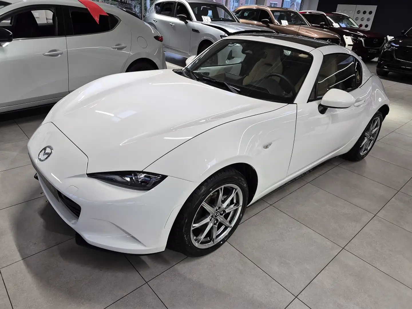 Mazda MX-5 RF Skyactiv 1.5 l 132 PS Hard Top *Kazari* Alb - 2