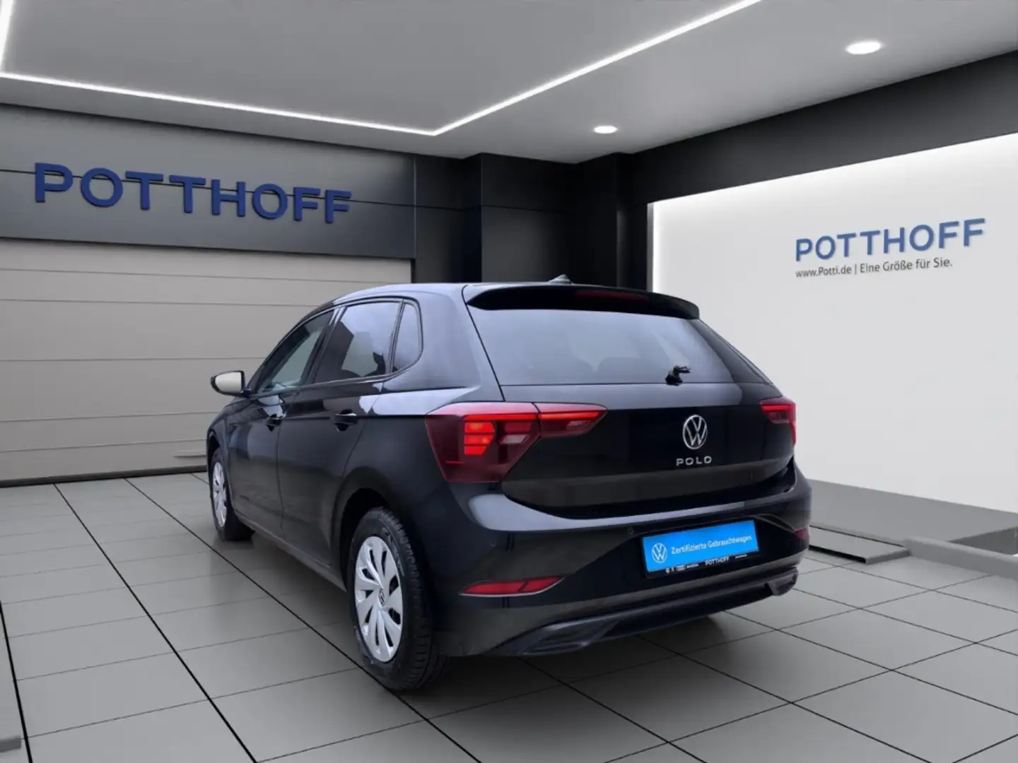 Volkswagen Polo 1.0 TSI LIFE PDC KLIMA NAVI SITZHZG Schwarz - 2