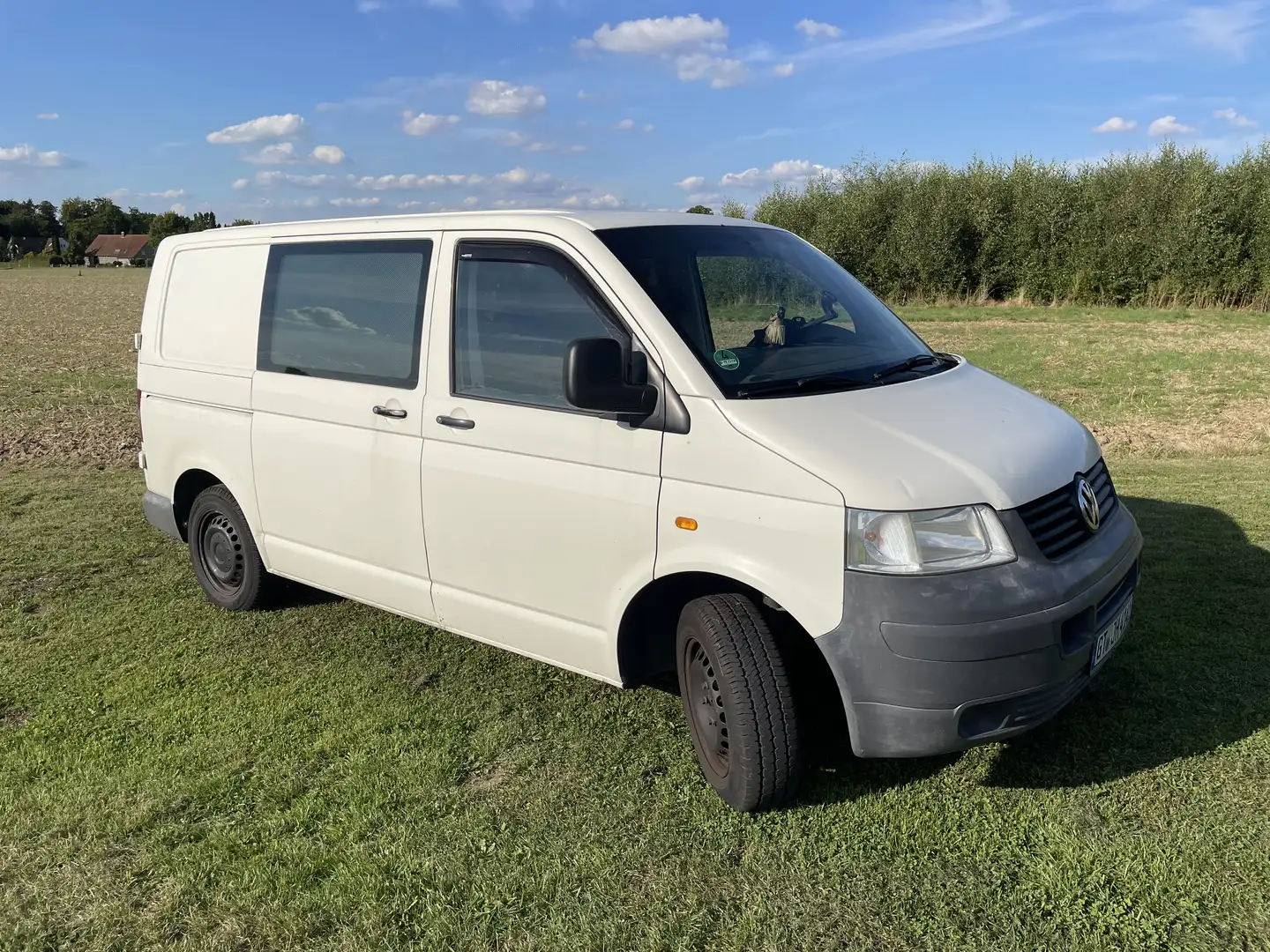 Volkswagen T5 Kombi Kasten Weiß - 1