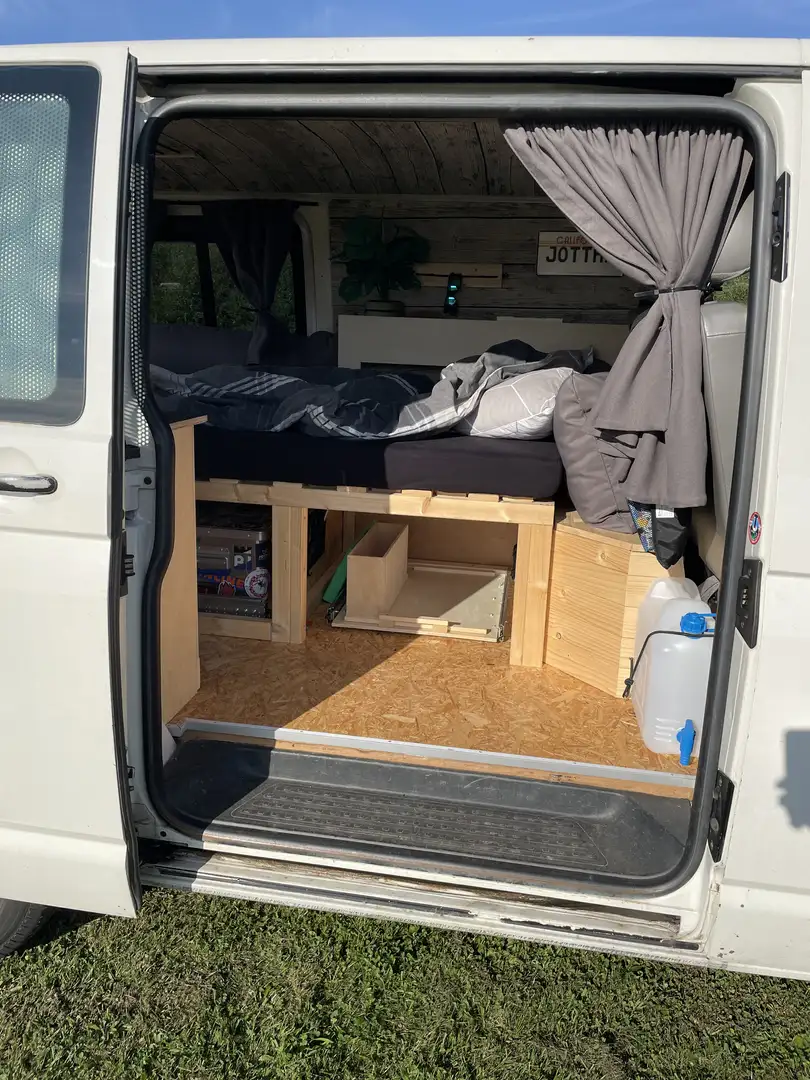 Volkswagen T5 Kombi Kasten Weiß - 2