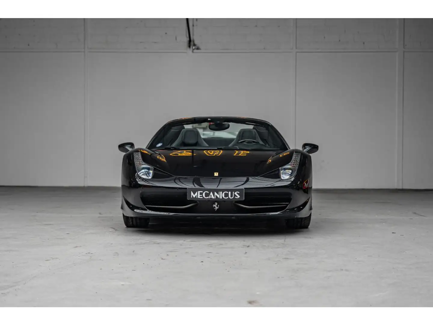 Ferrari 458 Spider 4.5i V8 - BVR  SPIDER . Negro - 1
