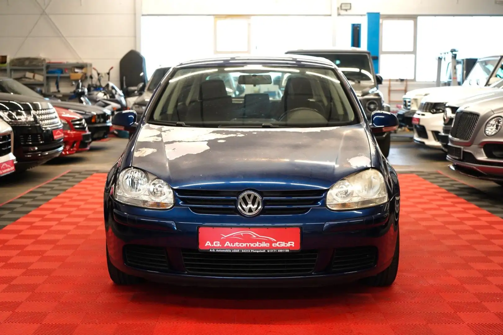 Volkswagen Golf V 1.6*1Hand*Klima*Sitzheizung* Blau - 2