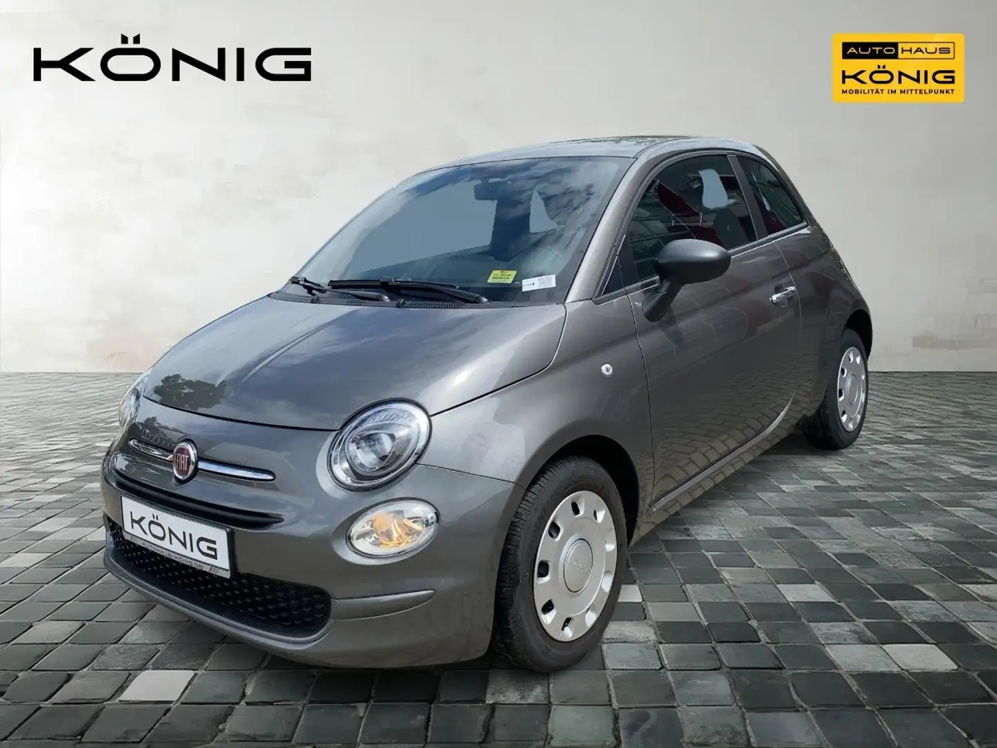 Fiat 500 MY23 1.0 Mild Hybrid Klima&Sound Grau - 1