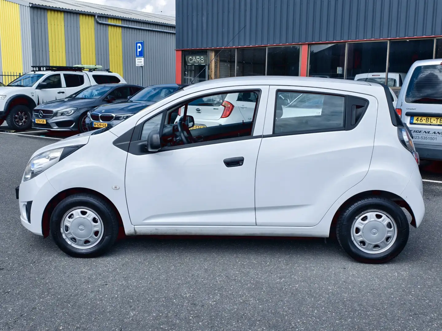 Chevrolet Spark 1.0 16V LS Bi-Fuel / LPG -GAS / NAP / AIRCO / Blanc - 2