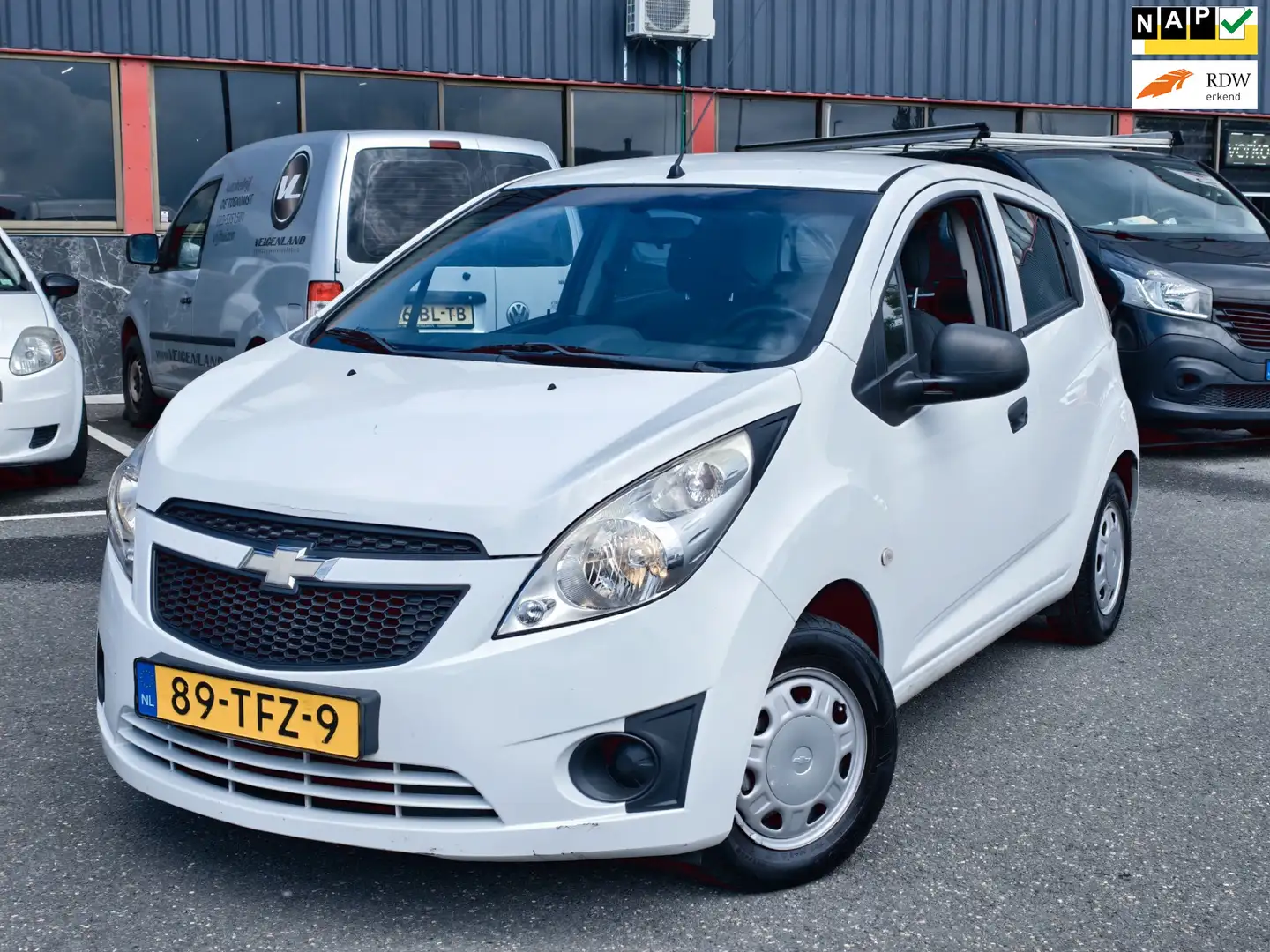 Chevrolet Spark 1.0 16V LS Bi-Fuel / LPG -GAS / NAP / AIRCO / Blanc - 1