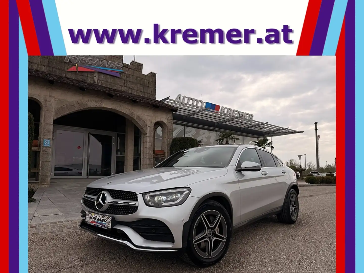 Mercedes-Benz GLC 220 d Coupé 4MATIC AMG-LINE/VIRTUAL-C./HUD/TWA/ACC/... Grau - 1