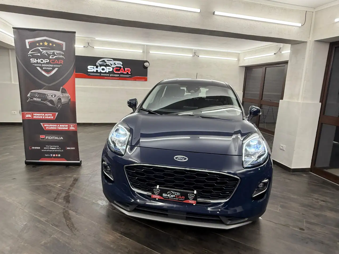 Ford Puma Puma 1.0 ecoboost Titanium Bleu - 1