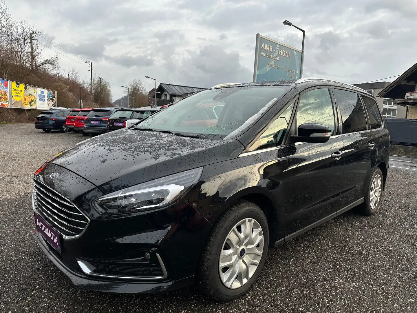Ford Galaxy 2,5 Duratec FHEV Hybrid Titanium,* LED, Kamera,..* Schwarz - 1