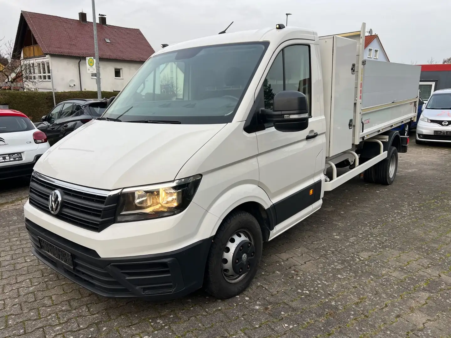 Volkswagen Crafter Kipper-Pritsche 50 lang RWD Weiß - 1
