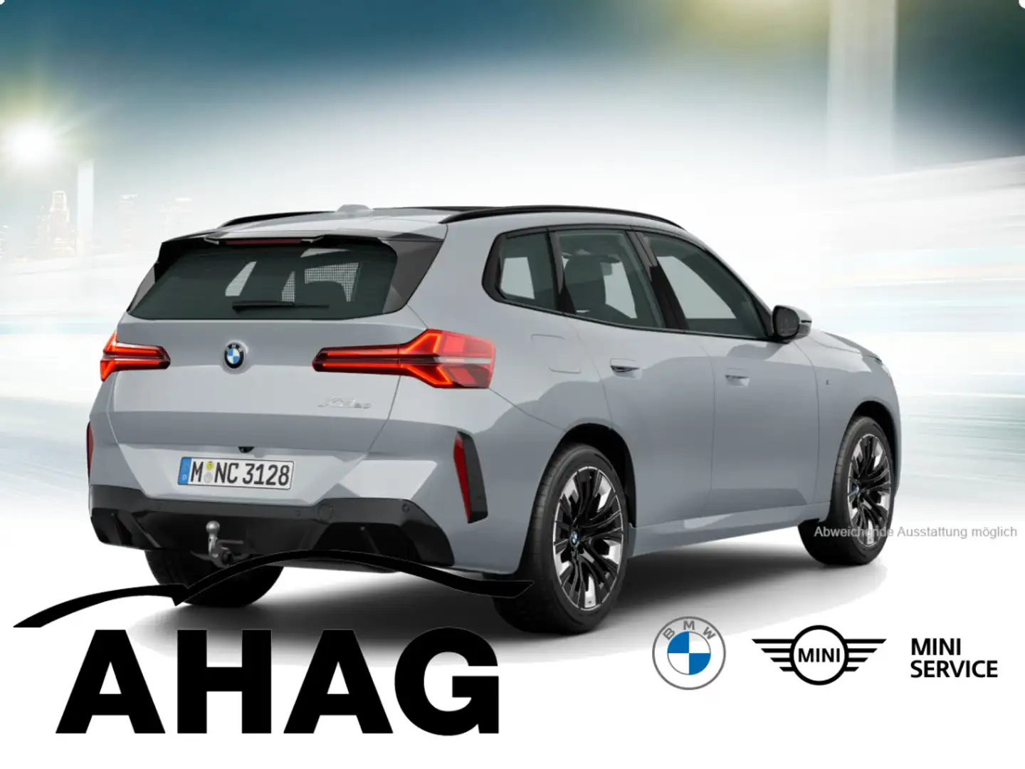 BMW X3 xDrive20 AT Navi Tempom.aktiv Panoramadach Bluetoo Grau - 2