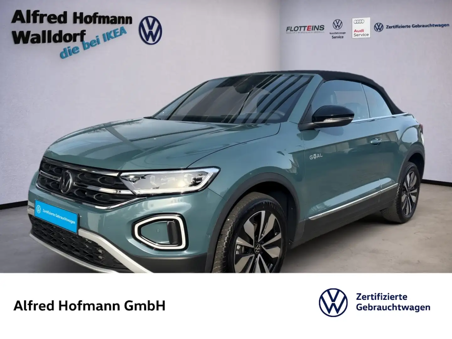 Volkswagen T-Roc Cabriolet 1.5 TSI DSG NAVI LED ACC Azul - 1