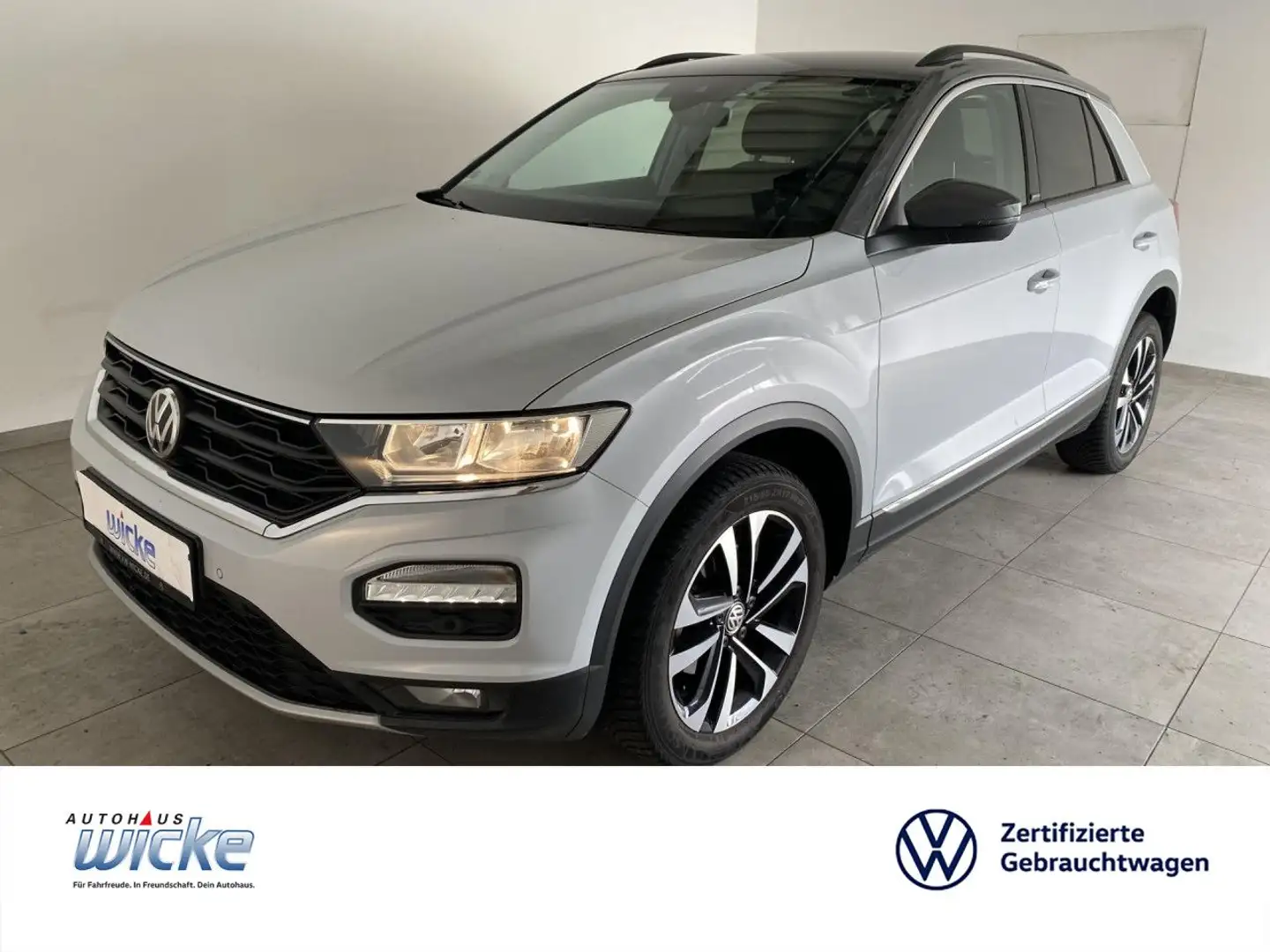 Volkswagen T-Roc 1.0 TSI United NAVI KLIMA LANE ASSIST PDC Blanco - 1
