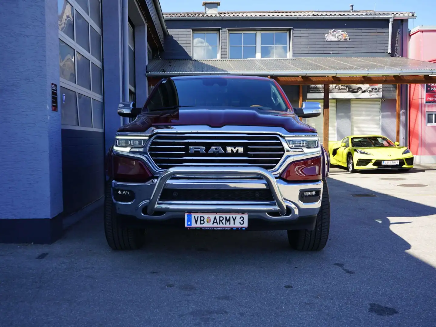 Dodge RAM Mieten oder kaufen 360€am Tag 1500 Longhorn Rot - 2