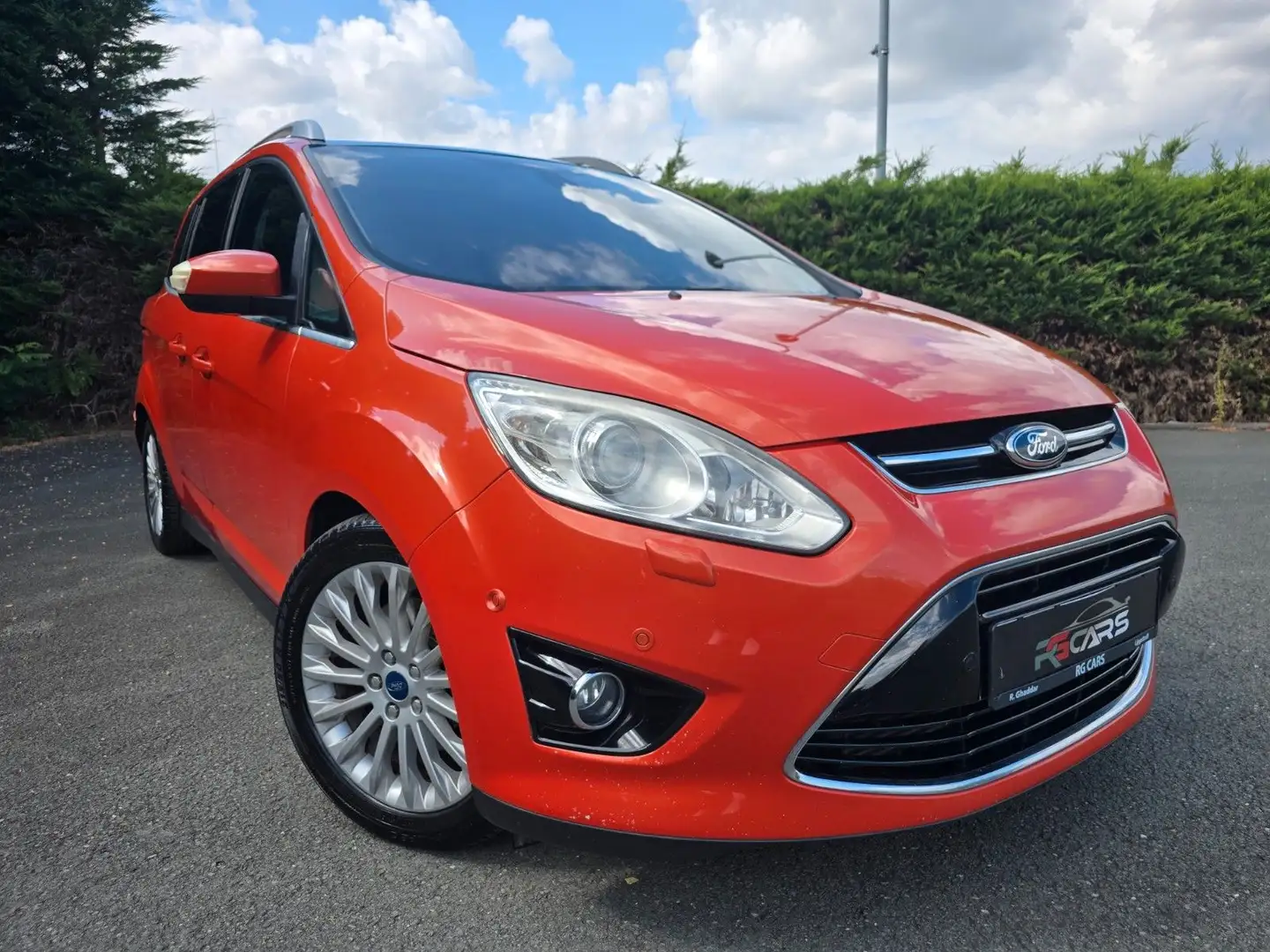 Ford Grand C-Max Grand CMax 2,0TDCi Titanium Leder Panorama Xenon Orange - 2