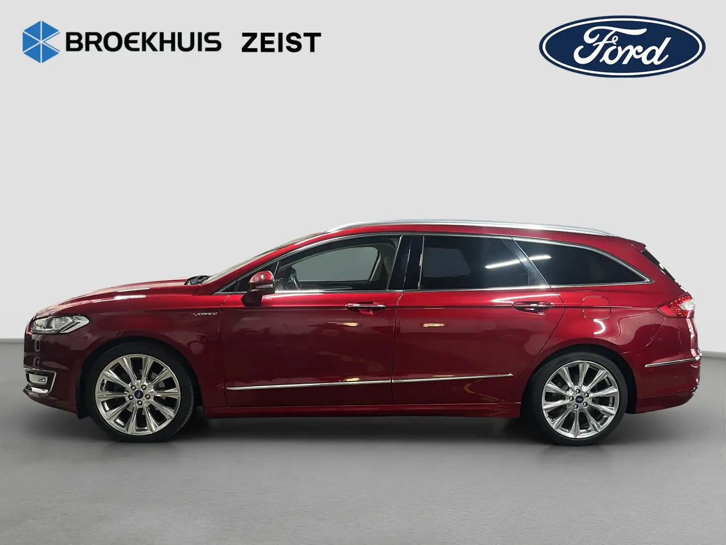 Ford Mondeo Wagon 2.0 240pk Vignale Automaat | Dealer o.h. | P Rood - 2
