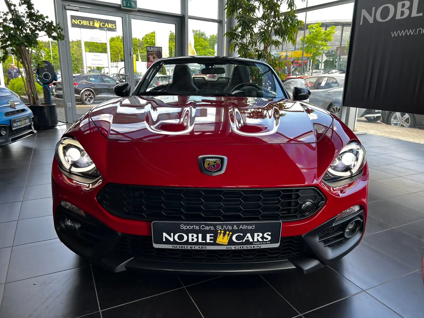 Abarth 124 Spider Turismo KLIMA LED LEDER NAVI Червоний - 2