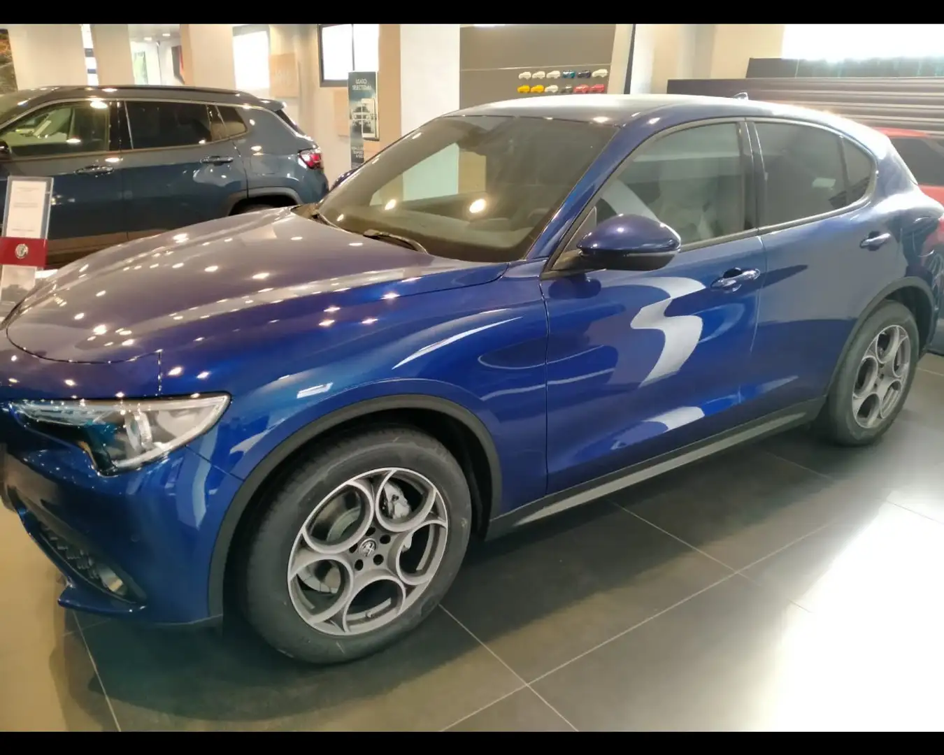 Alfa Romeo Stelvio My22 2.2 Turbo Diesel190 Cv Awd Sprint Blu/Azzurro - 2