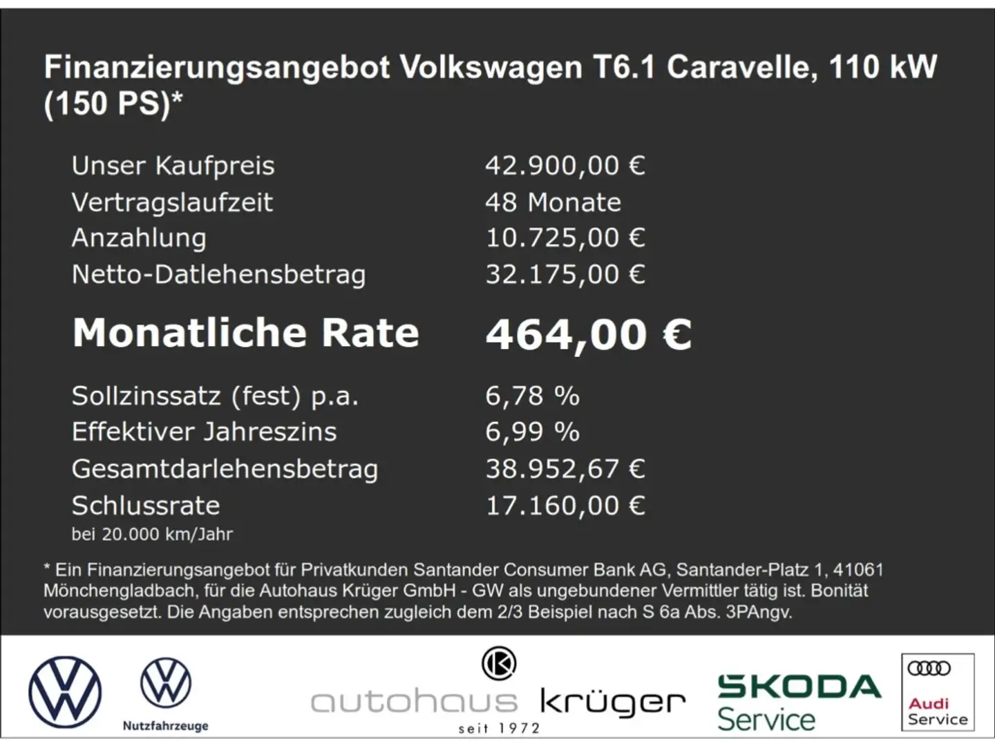 Volkswagen T6.1 Caravelle Lang 2.0 TDI 6-Gang Comfortline DAB SHZ  Temp PDC Gris - 2
