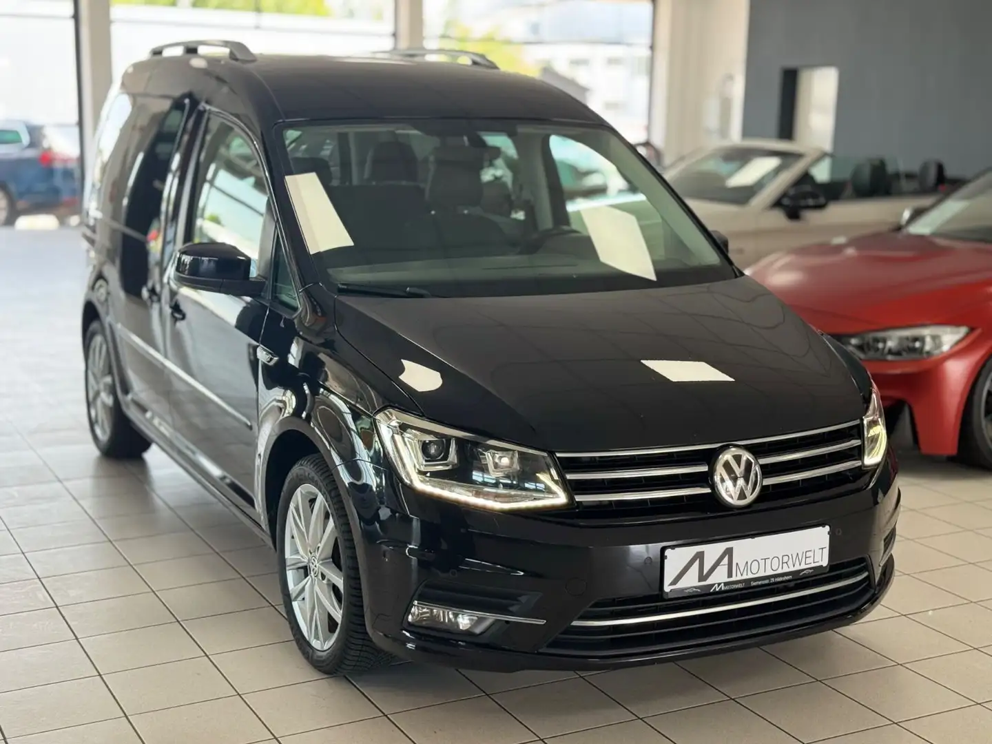 Volkswagen Caddy 2.0 Highline BMT Standheizung/Carplay/ACC Schwarz - 1