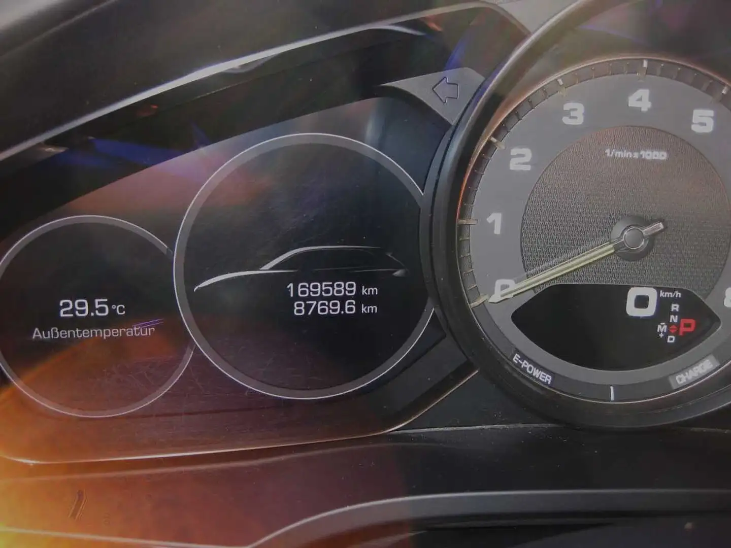 Porsche Cayenne Plug-In-Hybrid dt.Fzg.Top Ausst. Blauw - 2