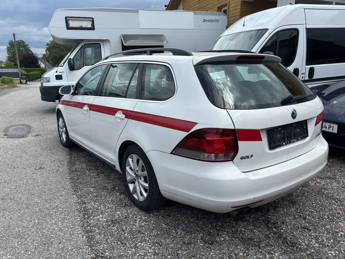 Volkswagen Golf Variant Comfortline 2,0 TDI DPF Weiß - 2