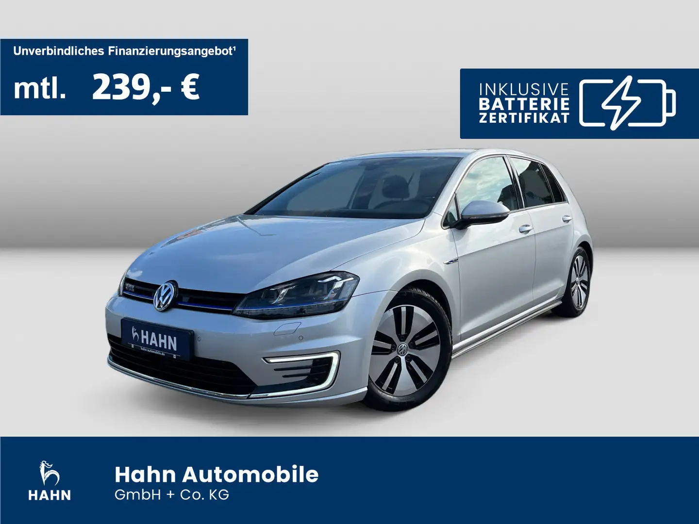 Volkswagen Golf GTE VII GTE 1,4TSI DSG NAV KAM ACC LED DCC APP Argent - 1