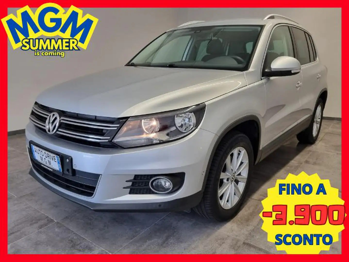 Volkswagen Tiguan 2.0 TDI 150 CV 4MOTION Sport & Style BlueMotion Te Argento - 1
