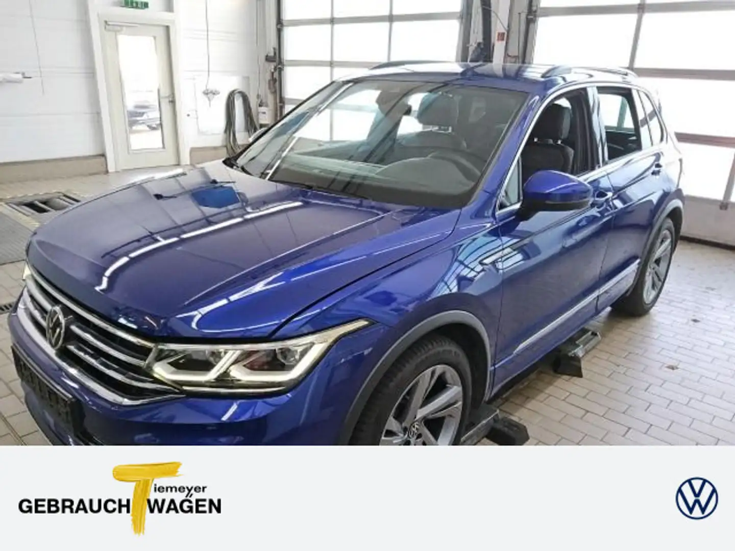 Volkswagen Tiguan 2.0 TDI DSG R-LINE MATRIX NAVI KAMERA L19 Blau - 1