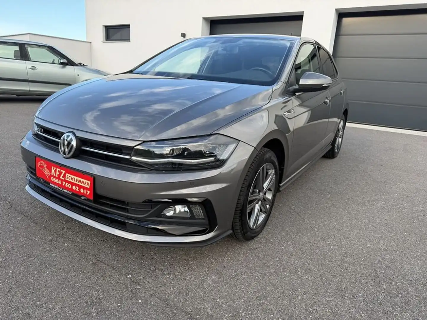 Volkswagen Polo 1,0 TSI DSG R-Line/LED/App Grau - 1