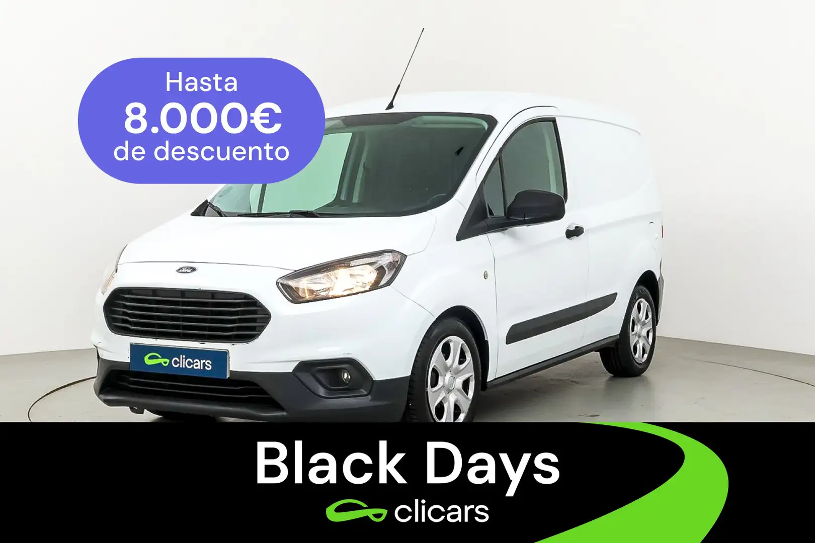 Ford Transit Courier Van 1.5TDCi Limied 75 Blanc - 1