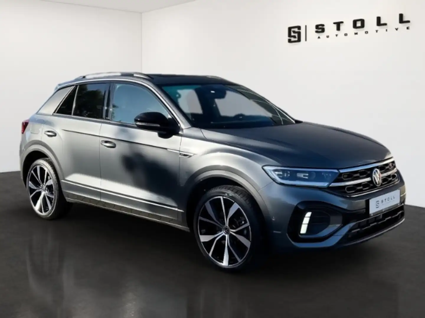 Volkswagen T-Roc R-Line 2.0 TDI Pano+AHK+IQ.Light+IQ.Drive+++ Grau - 2