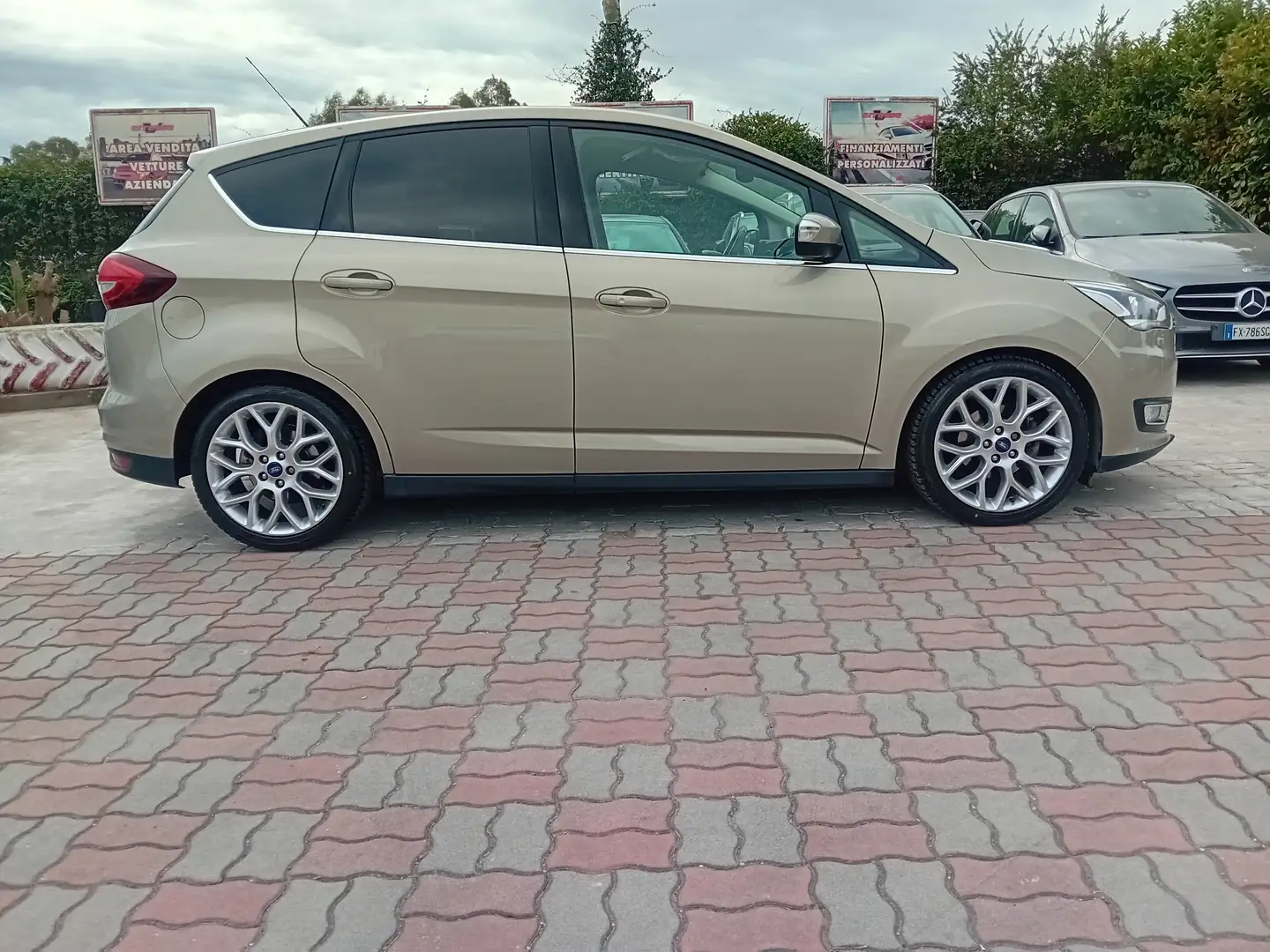Ford C-Max C-Max III 2015 1.5 tdci Titanium X s Gris - 1