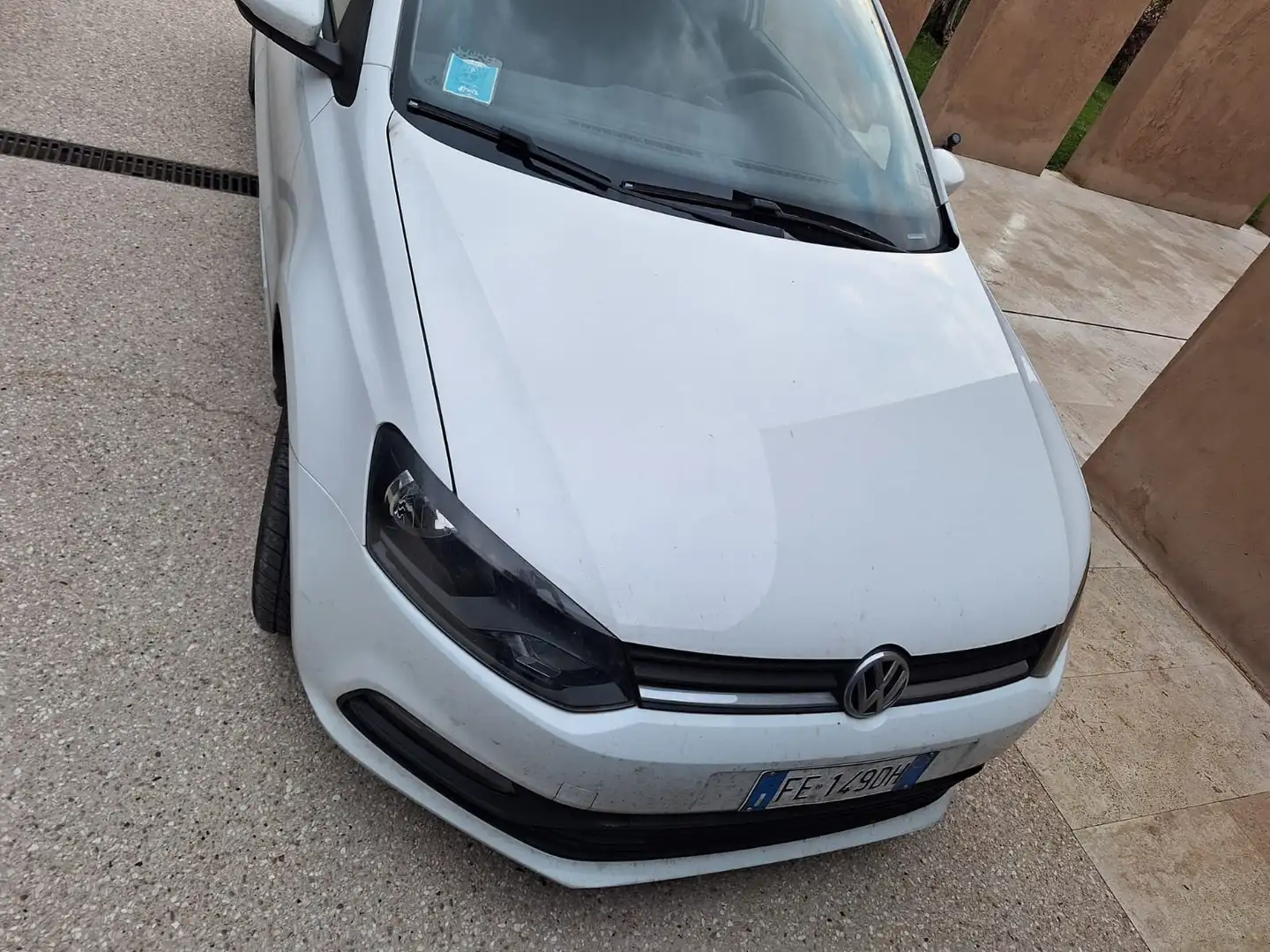 Volkswagen Polo Polo+V+2014+3p+1.4+tdi+Trendline+75cv Bianco - 2