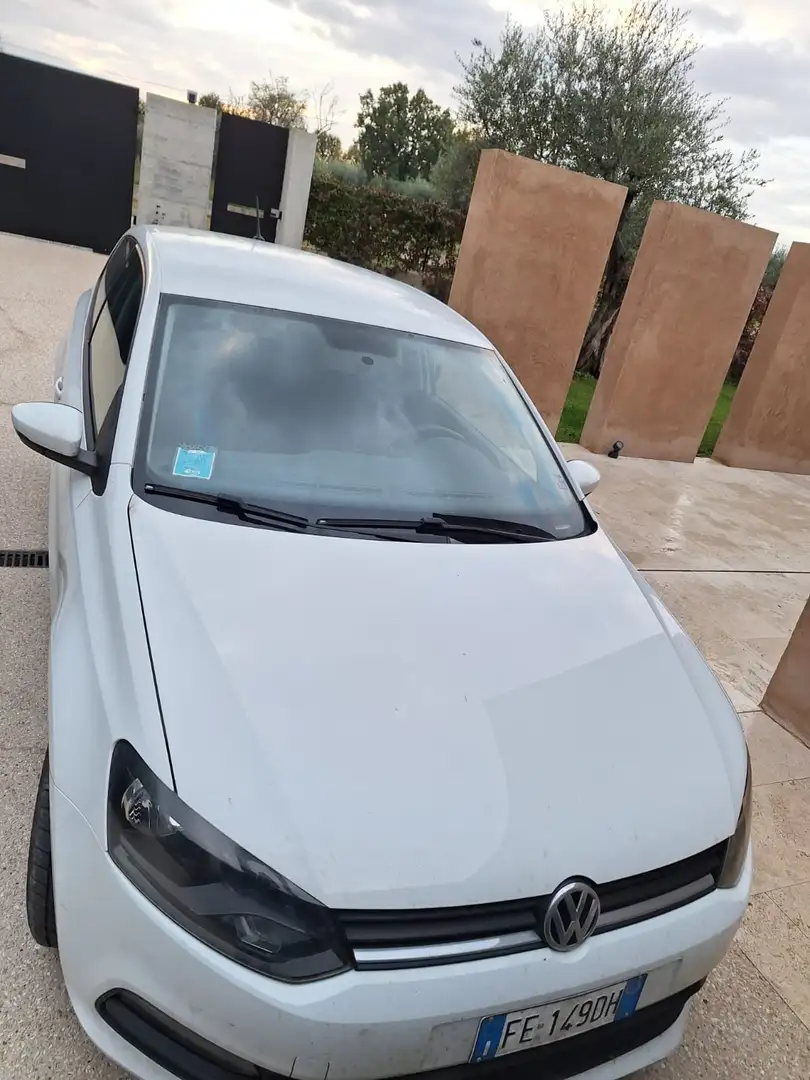 Volkswagen Polo Polo+V+2014+3p+1.4+tdi+Trendline+75cv Bianco - 1