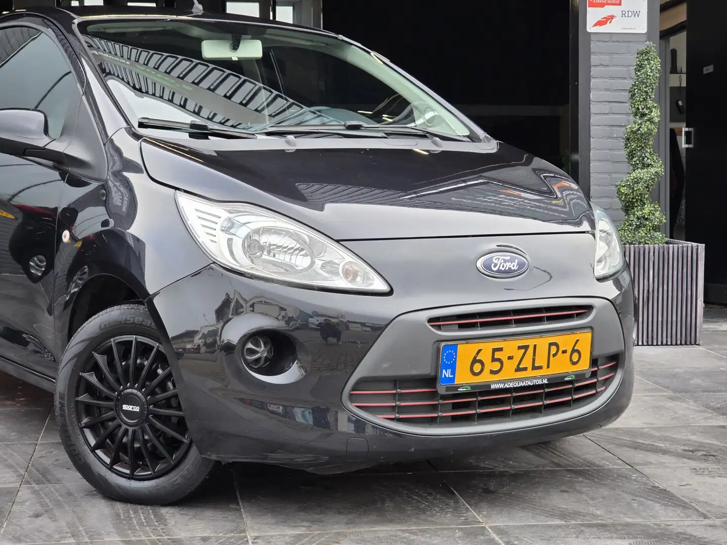 Ford Ka/Ka+ 1.2 Champions Edition start/stop|APK|NAP|Airco| Zwart - 2