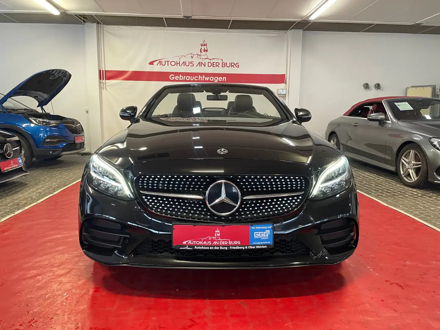Mercedes-Benz C 180 C 180 Cabrio//AMG-Line//Burmester//Ambiente// Noir - 2