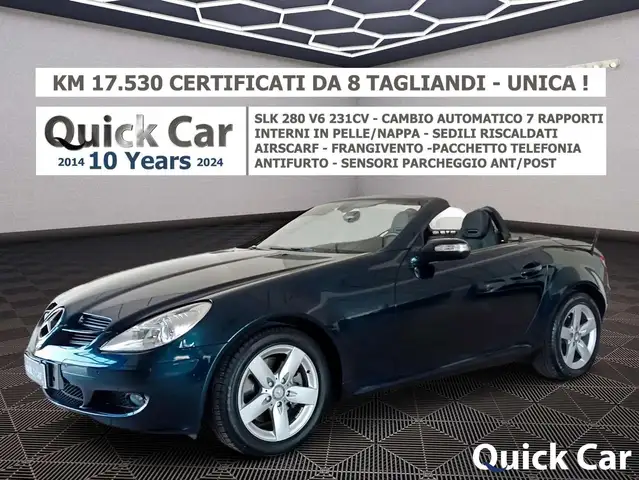 Mercedes-Benz SLK 280 V6 231CV, PELLE/NAPPA, AIRSCARF, CERCHI 17", UNICA