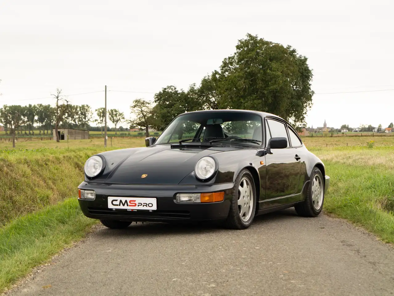 Porsche 964 CARRERA 4 COUPE / 116795 KM! / MARINE BLUE METALLIC / SUNROOF, foto 5