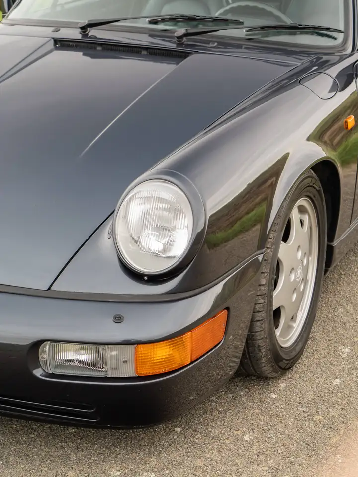 Porsche 964 CARRERA 4 COUPE / 116795 KM! / MARINE BLUE METALLIC / SUNROOF, foto 8