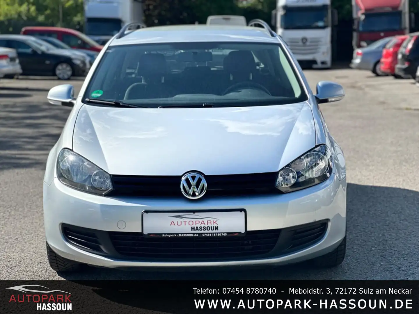 Volkswagen Golf Variant Golf VI Variant Trendline AHK Navi Klima 5-Sitz. Silber - 2